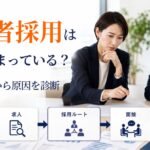 障害者採用が進まない5つの原因｜求人・募集・選考のどこで止まっているか