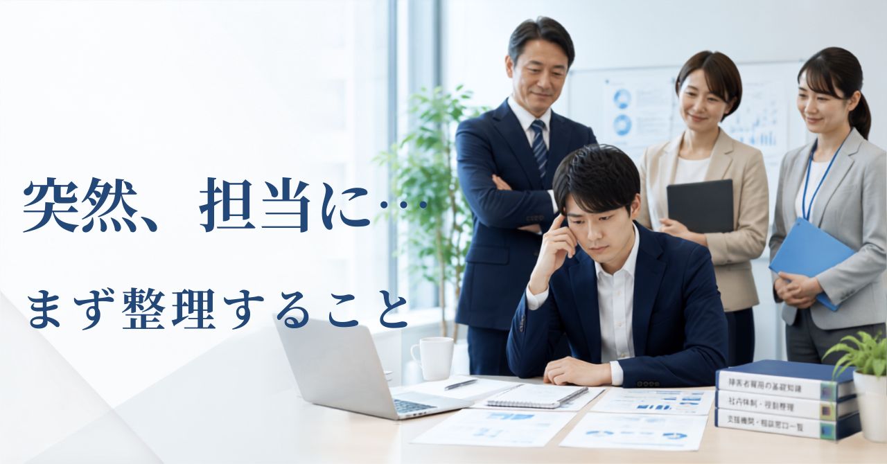 障害者雇用 担当になった
